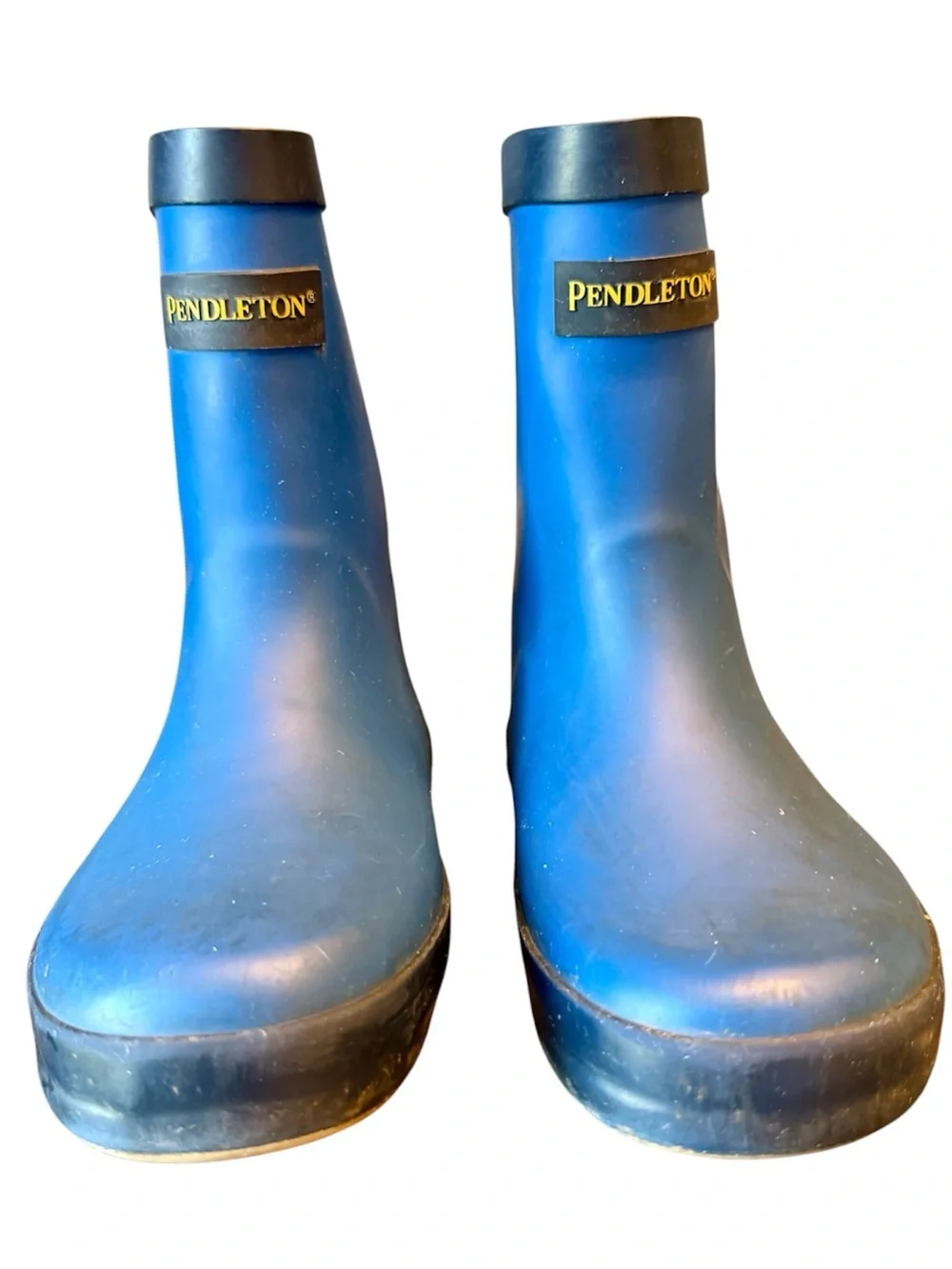 Pendleton Kids Blue Waterproof Rain Boots size 10